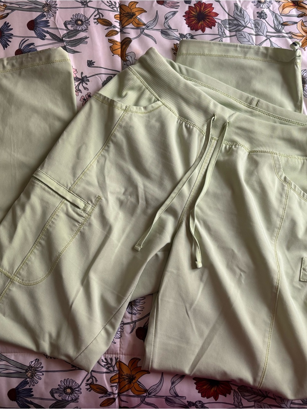 Mint Green Cherokee Infinity Scrub Pants